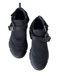 Prada Black Men's Sneakers Strap 8.5 US (41.5 Euro) Made in Italy 4D3359