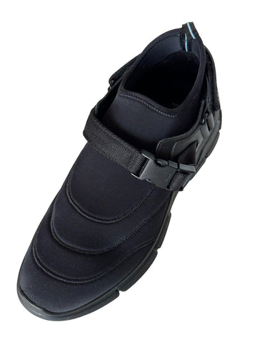 Prada Black Men's Sneakers Strap 8.5 US (41.5 Euro) Made in Italy 4D3359