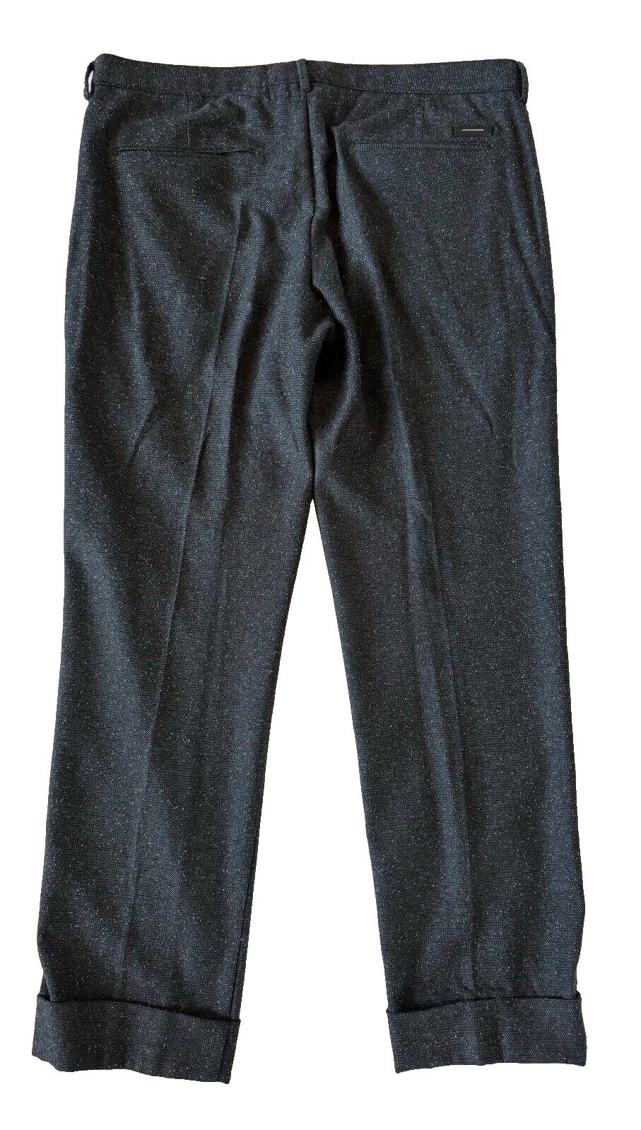 Boss Hugo Boss Men’s Gray Tailored Dress Pants Size 34 US Wool/Silk