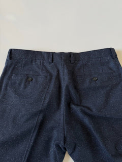 Boss Hugo Boss Navy Dark Blue Mens Wool Dress Pants Size 34 US