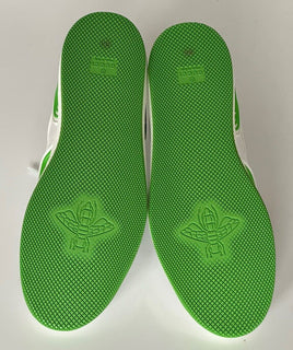 NIB $950 Gucci Women GG Demetra Basket Sneakers White/Green 9.5 US/39.5 700290