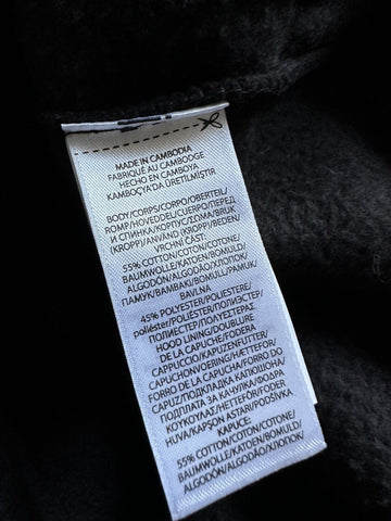 Polo Ralph Lauren Logo Long Sleeve Sweater with Hoodie Black LT/GL NWT $148