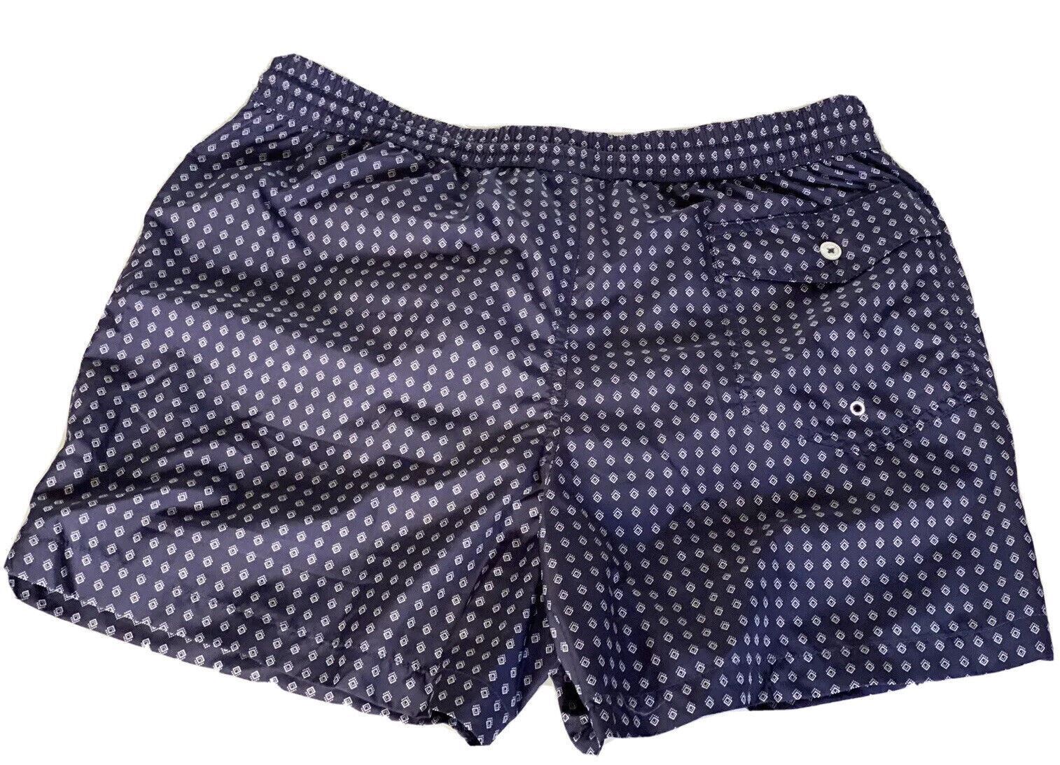 NWT $395 Polo Ralph Lauren Purple Label Mens Navy Swim Shorts Trunks XL Portugal