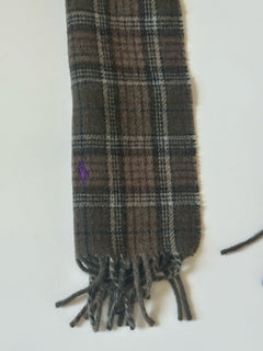 NWT $75 Polo Ralph Lauren Wool Scarf 168cmx25cm Made in Italy