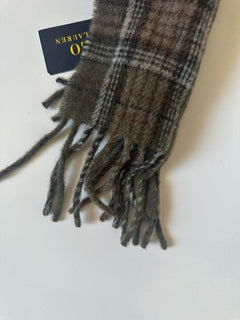 NWT $75 Polo Ralph Lauren Wool Scarf 168cmx25cm Made in Italy