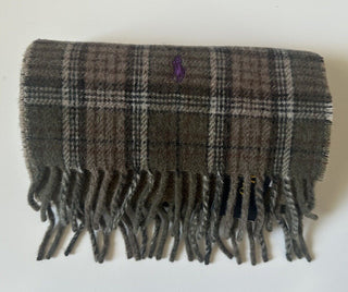 NWT $75 Polo Ralph Lauren Wool Scarf 168cmx25cm Made in Italy