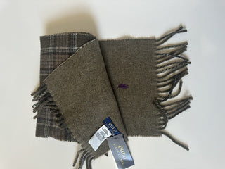 NWT $75 Polo Ralph Lauren Wool Scarf 168cmx25cm Made in Italy