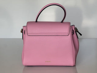 NWT $2125 Versace Top Handle Leather Pink Small Shoulder Bag DBFI040 Italy