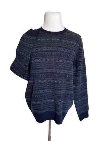 NWT $198 Polo Ralph Lauren Men's Knit Wool Sweater Blue 2XL