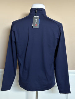 NWT $148 Polo Ralph Lauren RLX Men's Windbreaker Jacket Green/Blue Medium