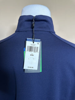 NWT $148 Polo Ralph Lauren RLX Men's Windbreaker Jacket Green/Blue Medium