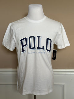 NWT $65 Polo Ralph Lauren Short Sleeve Signature Logo T-shirt White M