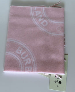 Burberry Ble Roundal Jacquard Wool Scarf 168 cm x 30 cm 80721791 Italy NWT $370