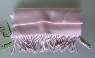 Burberry Ble Roundal Jacquard Wool Scarf 168 cm x 30 cm 80721791 Italy NWT $370