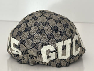 NWT Gucci GG Print Baseball Cap Hat Brown L (59 cm) Made in Italy 751400