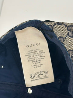 NWT Gucci GG Print Baseball Cap Hat Brown L (59 cm) Made in Italy 751400