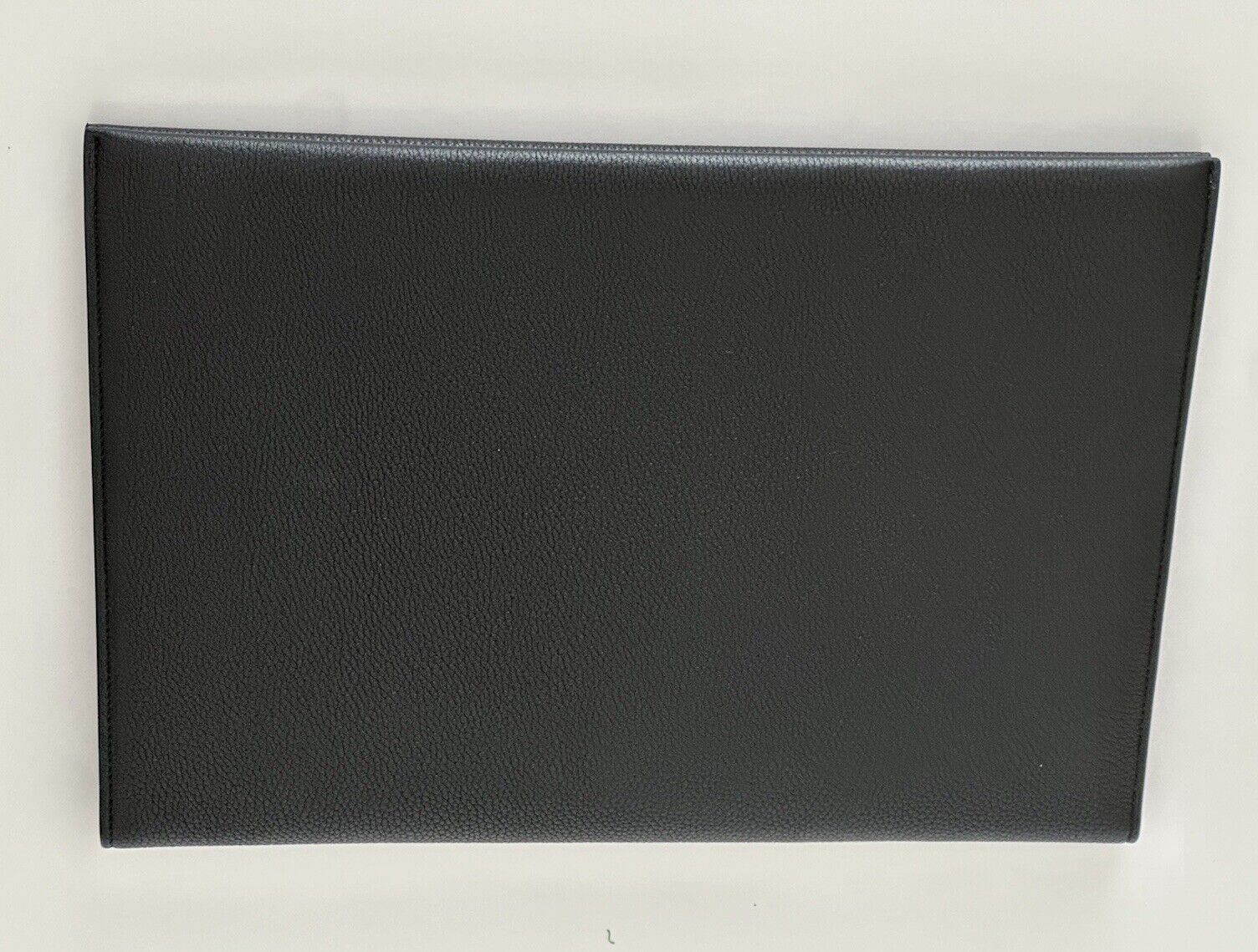 Bottega Veneta Saint Germain Calf Leather Pouch Case Black 690582 NWT $2000