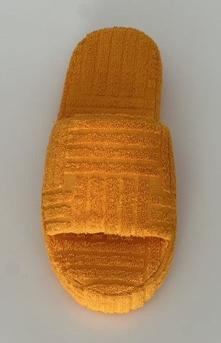 Bottega Veneta Women's Intrecciato Resort Sponge Slipper Tangerine 8 US 659139
