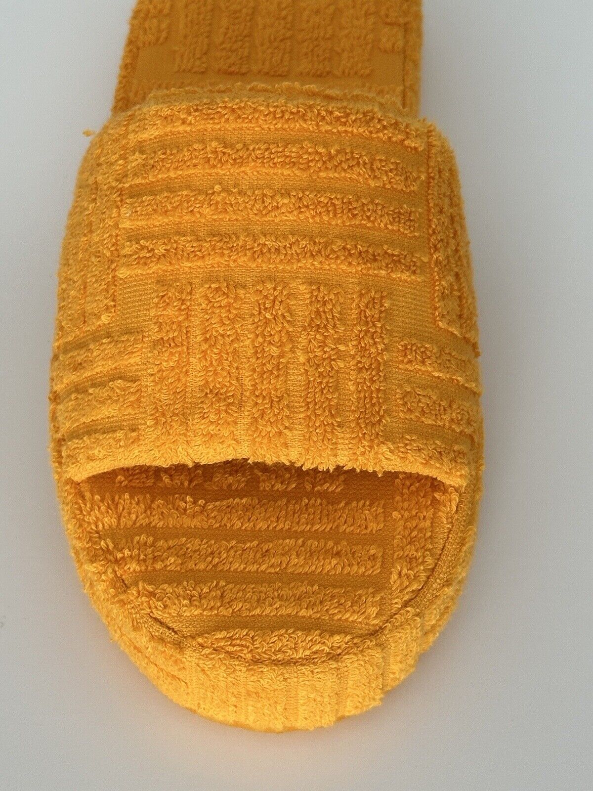 Bottega Veneta Womens Intrecciato Resort Sponge Slipper Yellow 10 US 659139 $600