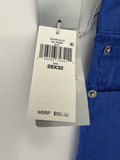 Ralph Lauren Purple Label Men's Blue Linen/Cotton Jeans 28x32 Portugal NWT $595