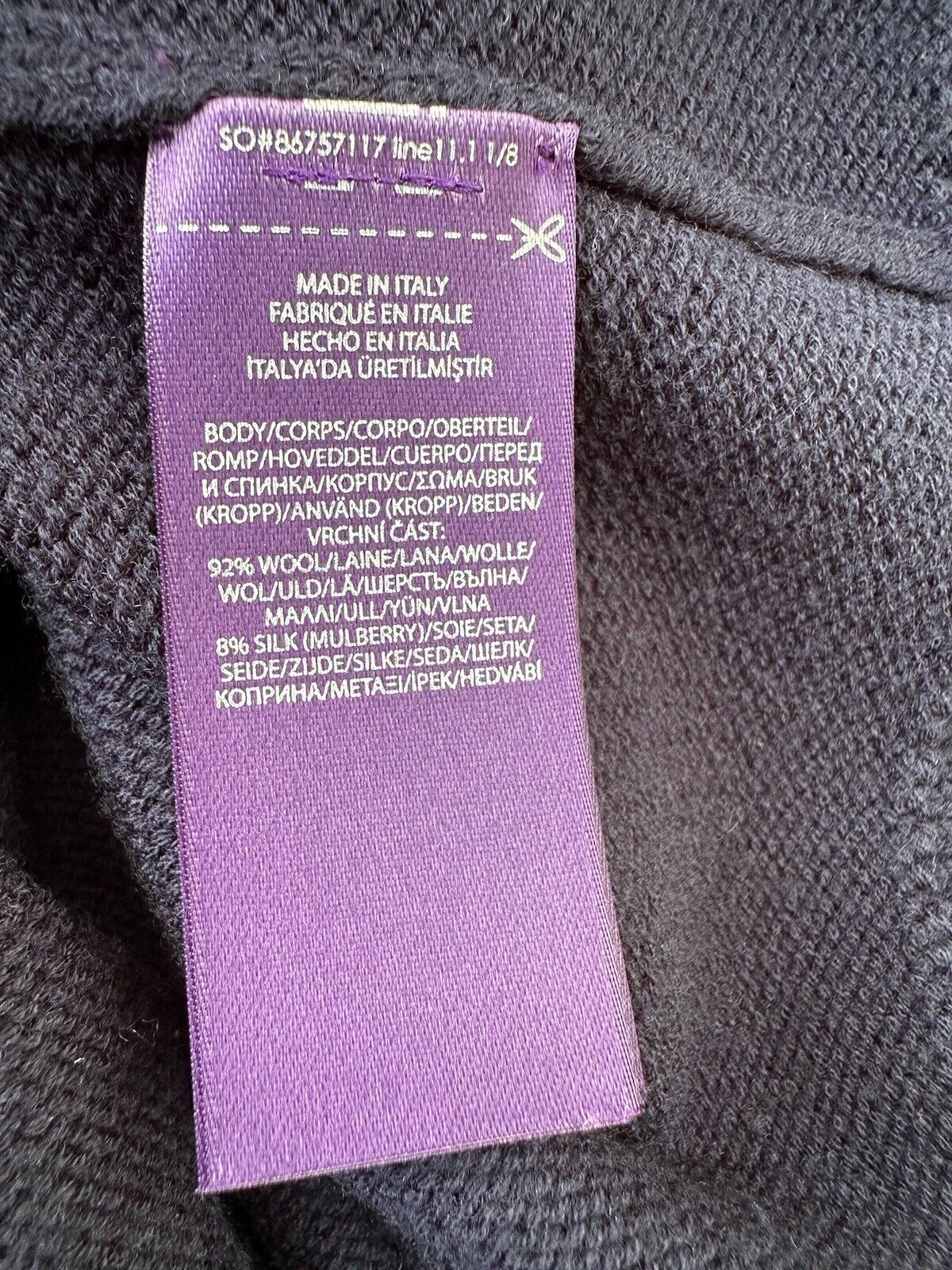 Polo Ralph Lauren Purple Label Women's Wool/Silk Knit Sweater M Italy NWT $1290