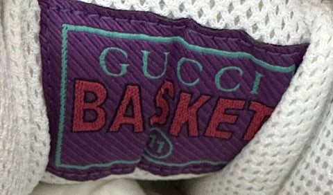 Gucci Men's Low-top White/Red Leather Sneakers 11.5 US (Gucci 11G) 697882 NIB IT