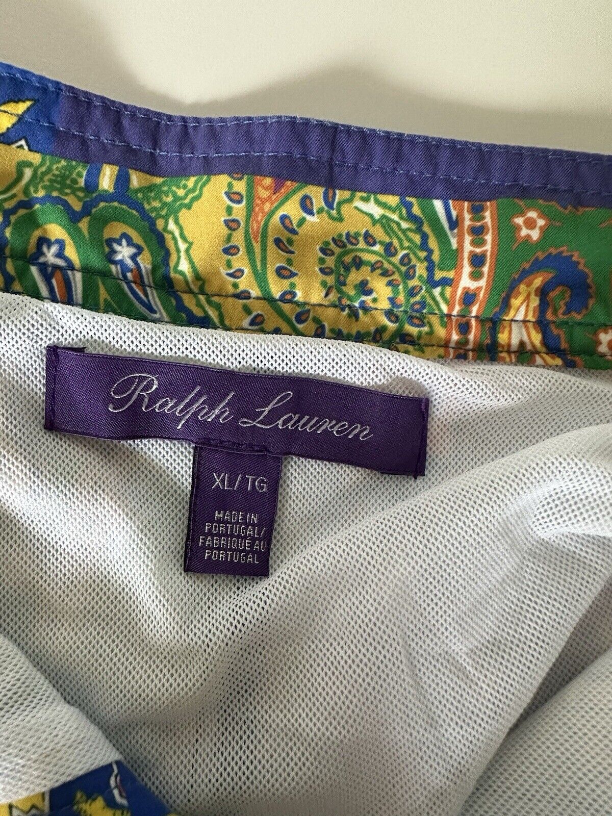 Polo Ralph Lauren Purple Label Men's Swim Shorts Trunks XL Portugal NWT