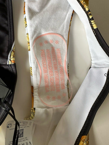 Versace Women’s Black/Gold Medusa Print Bikini Bottom Small (2 IT) IT 1012283