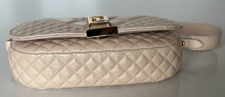 Versace Quilted Calf Leather Light Pink Mini Shoulder Bag 1010951 IT NWT $1625