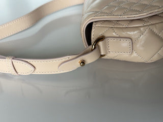 Versace Quilted Calf Leather Light Pink Mini Shoulder Bag 1010951 IT NWT $1625