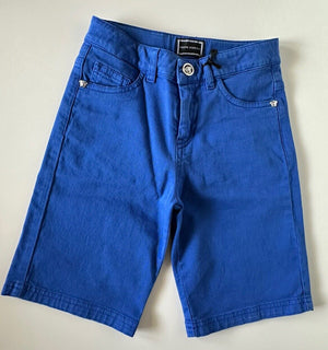 Versace Boys Blue Shorts Size 6 YVMBE66 Made in Italy NWT $290