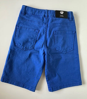 Versace Boys Blue Shorts Size 6 YVMBE66 Made in Italy NWT $290