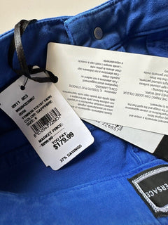 Versace Boys Blue Shorts Size 6 YVMBE66 Made in Italy NWT $290