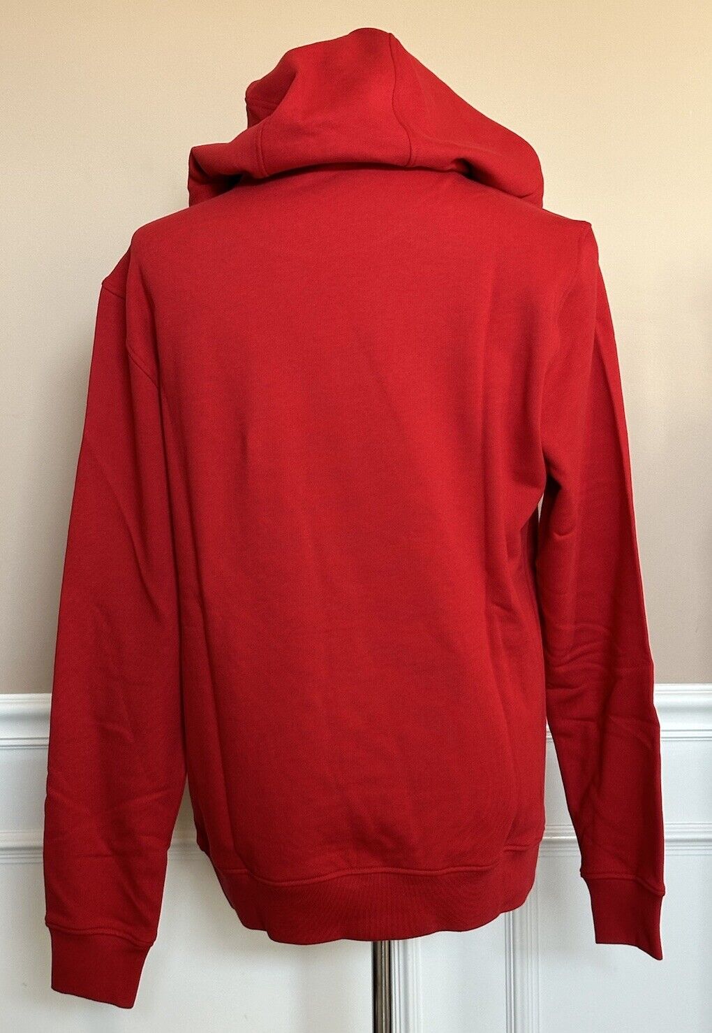 Versace Medusa Print Red Cotton Sweatshirt with Hoodie XL 1011853 NWT $900