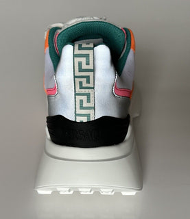 Versace Low Top Women's Leather/Fabric Multicolor Sneakers 8 US (38) 1011941 IT