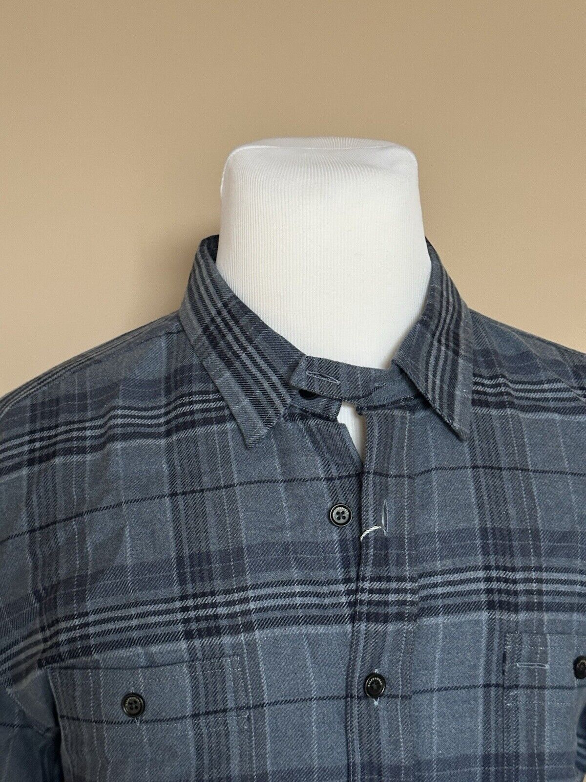 Ralph Lauren Purple Label Langley Plaid Cotton Men's Shirt 2XL Italy NWT $595