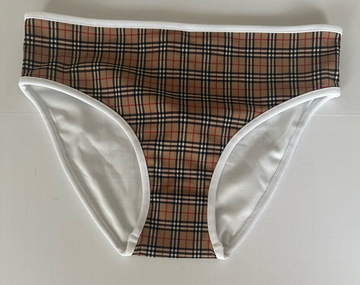 Burberry Crosby Check Girls Beige 2-Piece Swimsuit Bikini 14Y 8047822 NWT $230