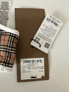 Burberry Crosby Check Girls Beige 2-Piece Swimsuit Bikini 12Y 8047822 NWT $230