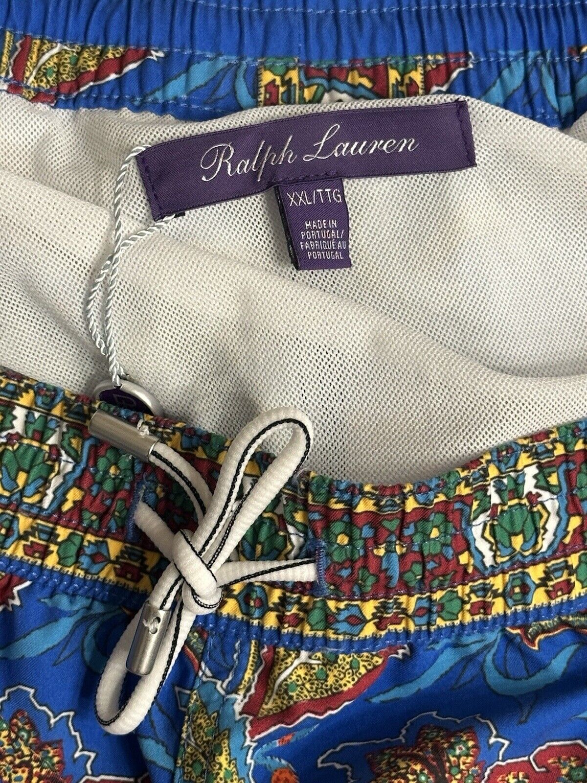 Ralph Lauren Purple Label Men's Blue Swim Shorts 2XL Portugal NWT $395