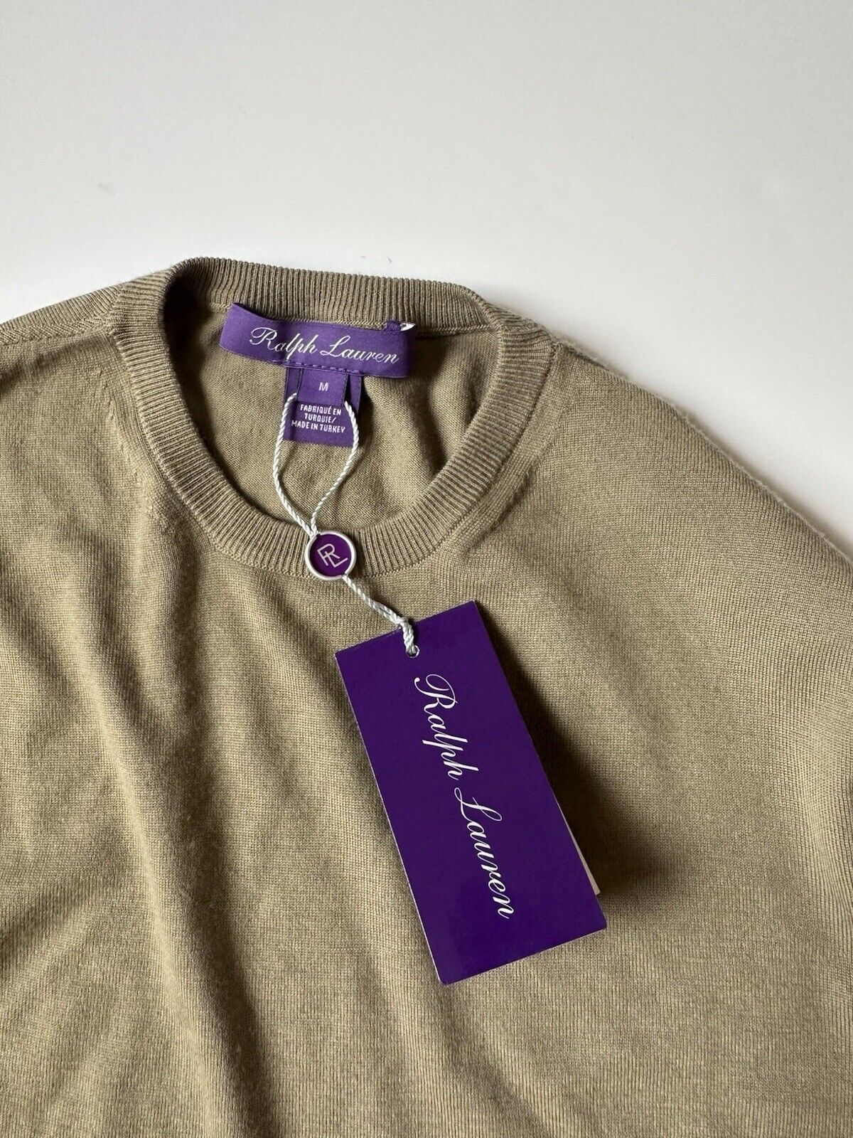 Ralph Lauren Purple Label Women’s Wool Brown Sweater Medium NWT $690