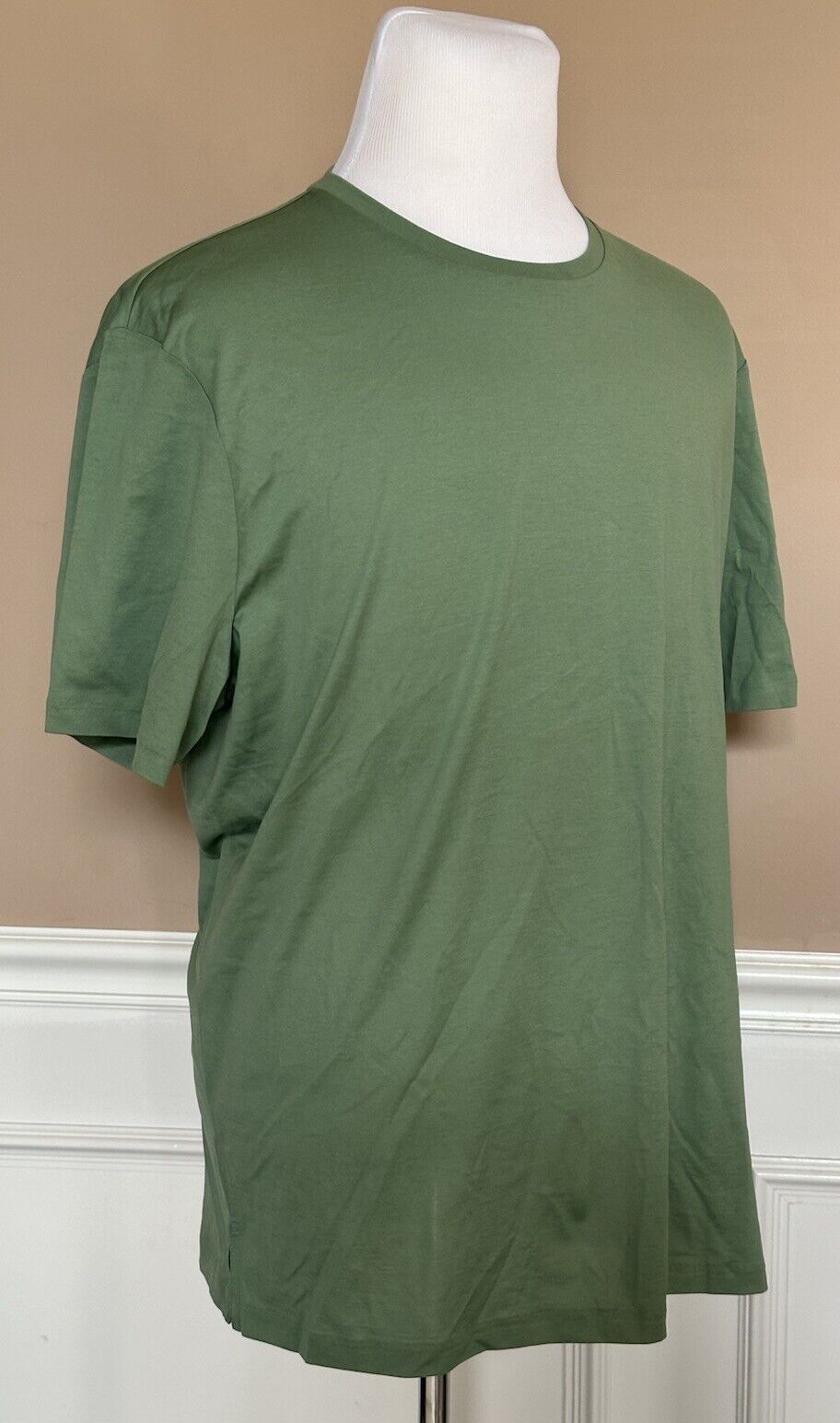 Ralph Lauren Purple Label Men’s Green Cotton Jersey T-Shirt 2XL NWT $195