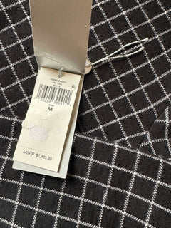 Ralph Lauren Purple Label Mens V-Neck Cashmere Black Sweater M IT NWT $1495
