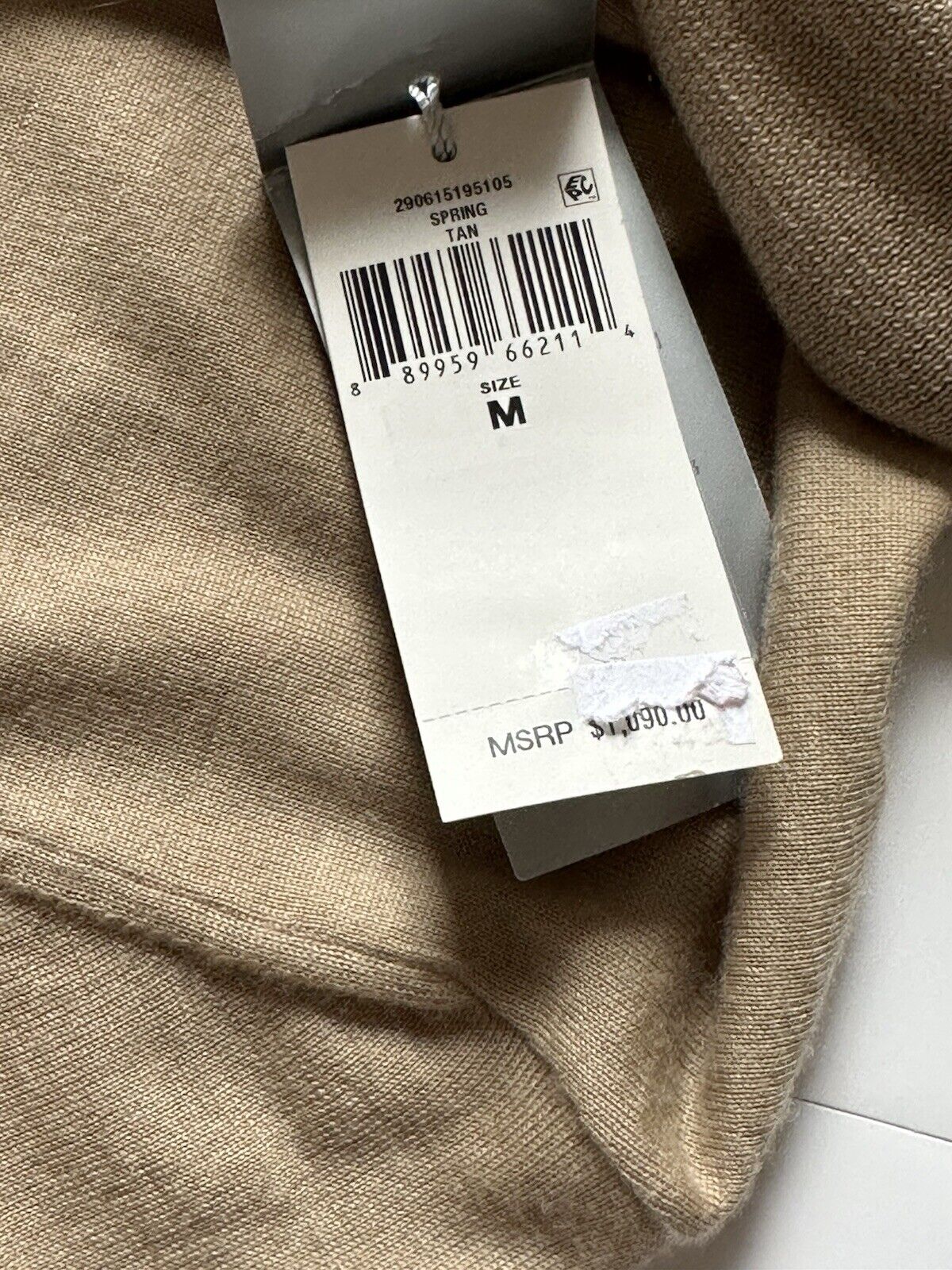 Ralph Lauren Purple Label Women’s Cashmere Turtleneck Tan Sweater M NWT