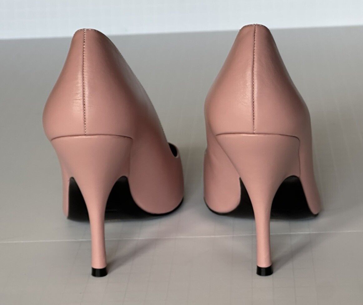 Versace Women's Leather Pump Shoes Dark Rose 7 US (37 Euro) 1014744 IT NIB $1050