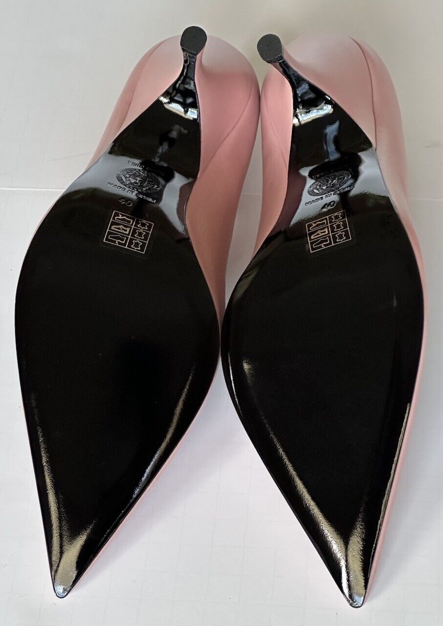 Versace Women's Leather Pump Shoes Dark Rose 10 US (40 Eu) 1014744 IT NIB $1050