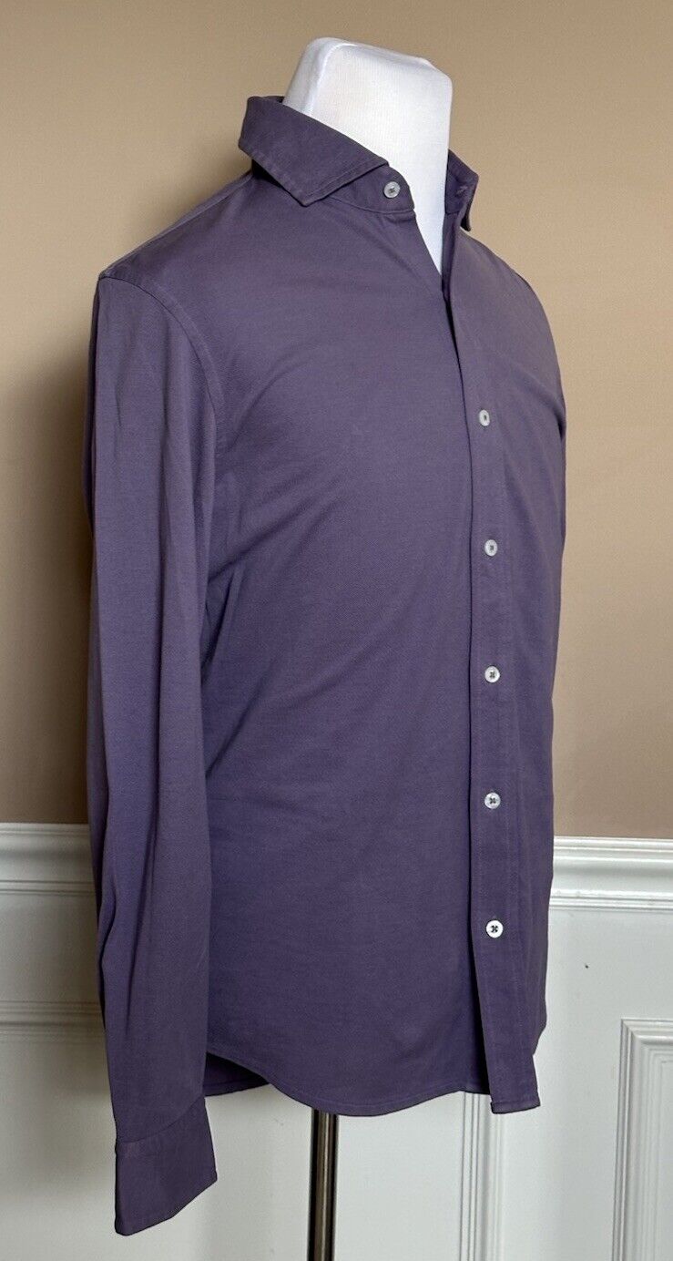 Ralph Lauren Purple Label Cotton Men's Long Sleeve Purple Shirt Medium NWT $395