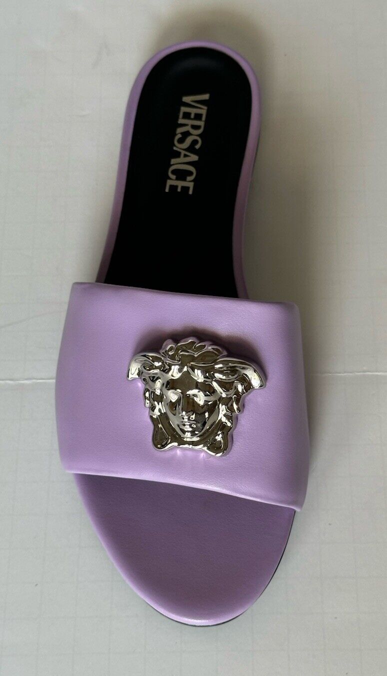 VERSACE Medusa Women's Baby Violet Sandals 9 US (39 Euro) 1009428 Spain NIB $850