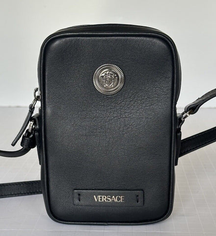 Versace Leather Medusa Biggie Small Phone Crossbody Bag 1006192 Italy NWT $795