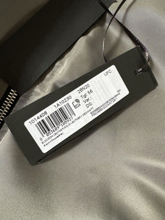 Versace Men’s Leather/Nylon Jacket Black/Gray 46 US (56 Eu) IT 1014408 NWT $2500