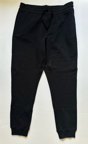 Versace Gold Medusa Printed Black Cotton Activewear Pants 3XL A89515S NWT $700